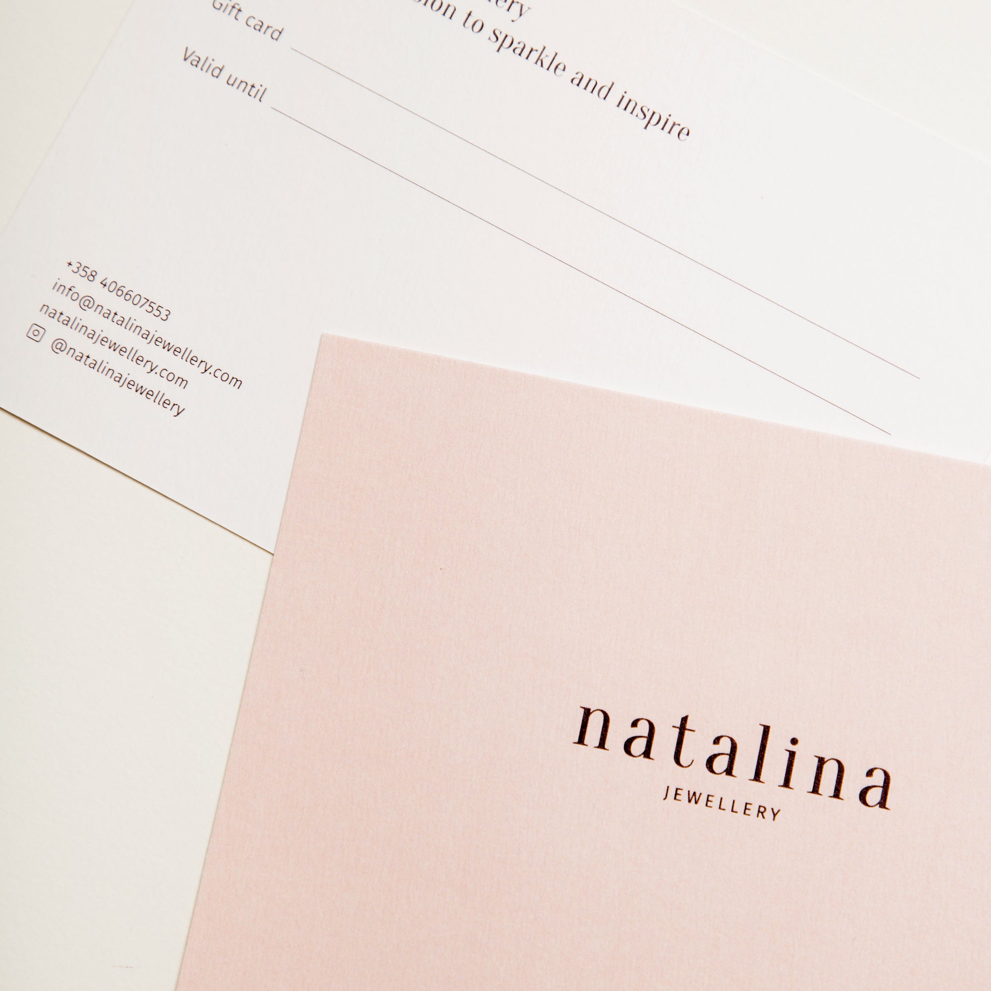 Gift card Natalina Jewellery