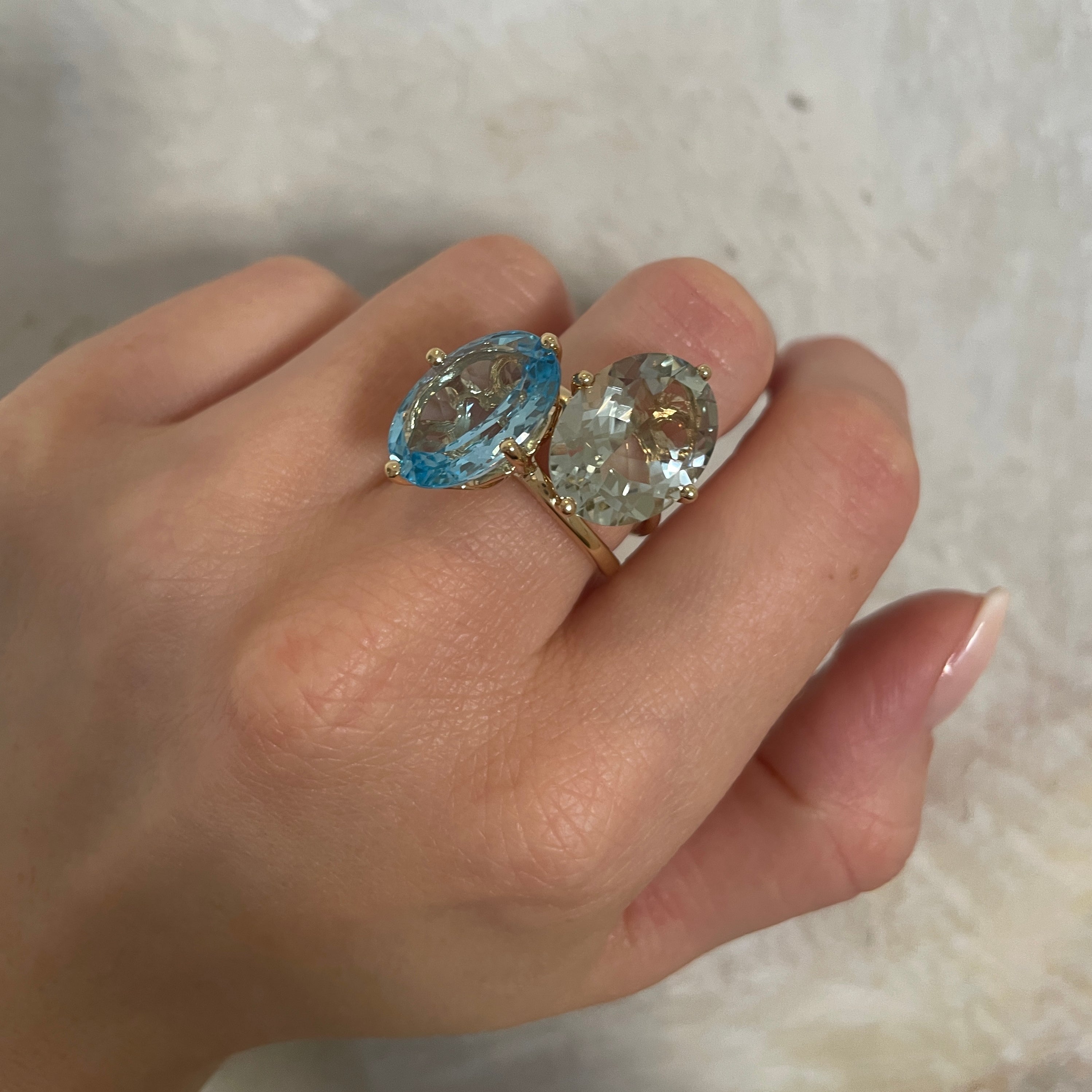 Stunning oval gemstone rings that make a statement! International shipping and customization available.